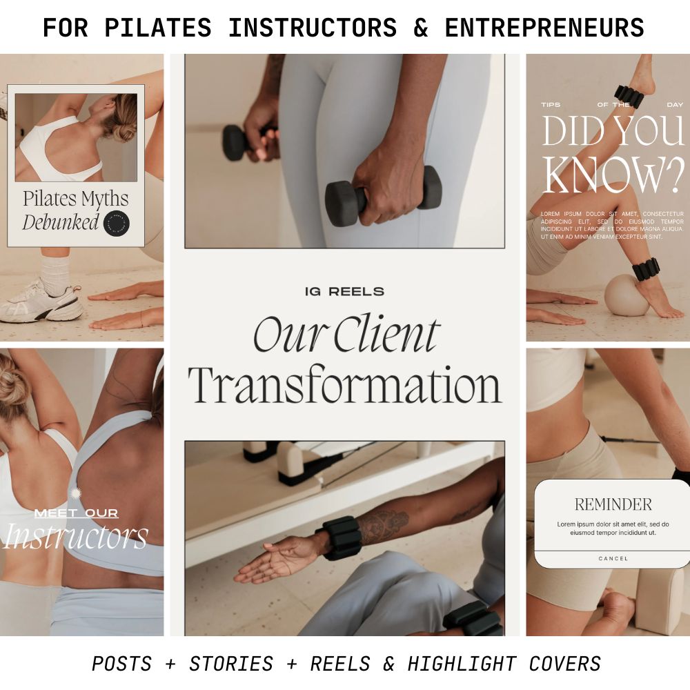The Instagram Masterclass for Pilates Entrepreneurs