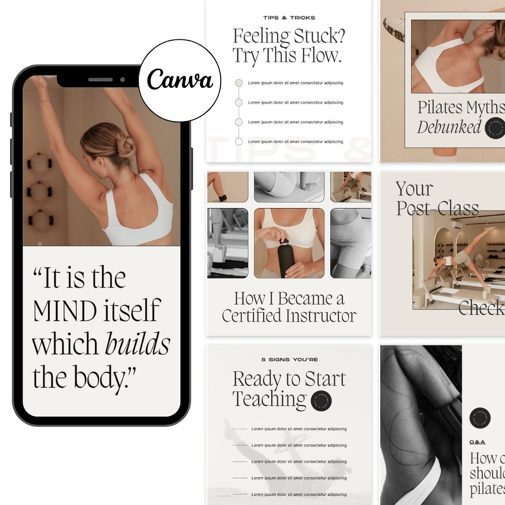 The Instagram Masterclass for Pilates Entrepreneurs